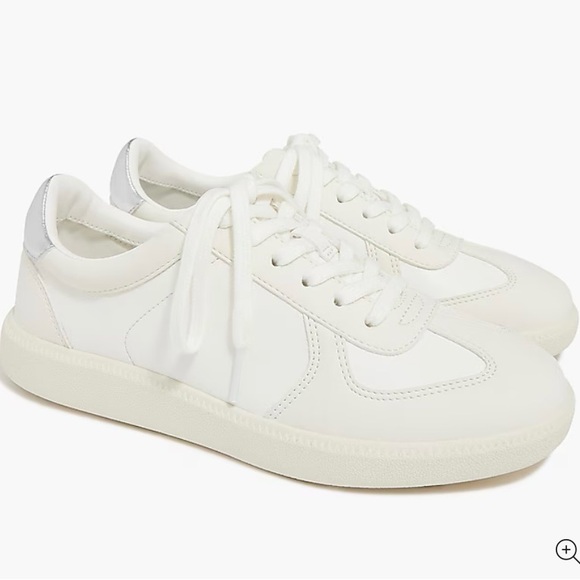 J. Crew White City Tour Sneakers Size 8 M - Picture 7 of 11